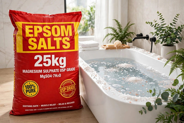 Muscle relief, foot soak, bath detox, garden use Epsom Salt ,Pure Magnesium Sulphate