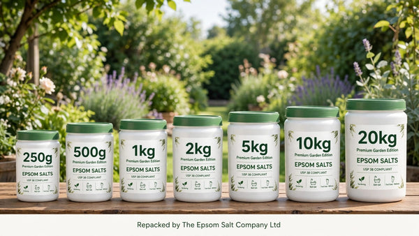 Epsom Salt – Magnesium Sulphate | 250 g–25 kg