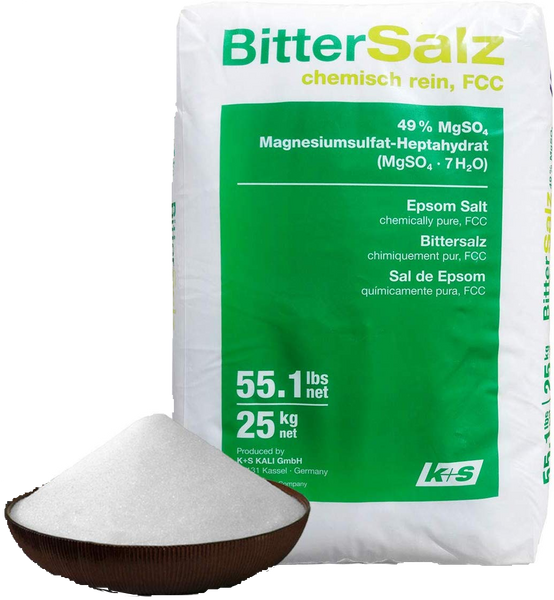 Natural Epsom Salt - Magnesium Sulfate